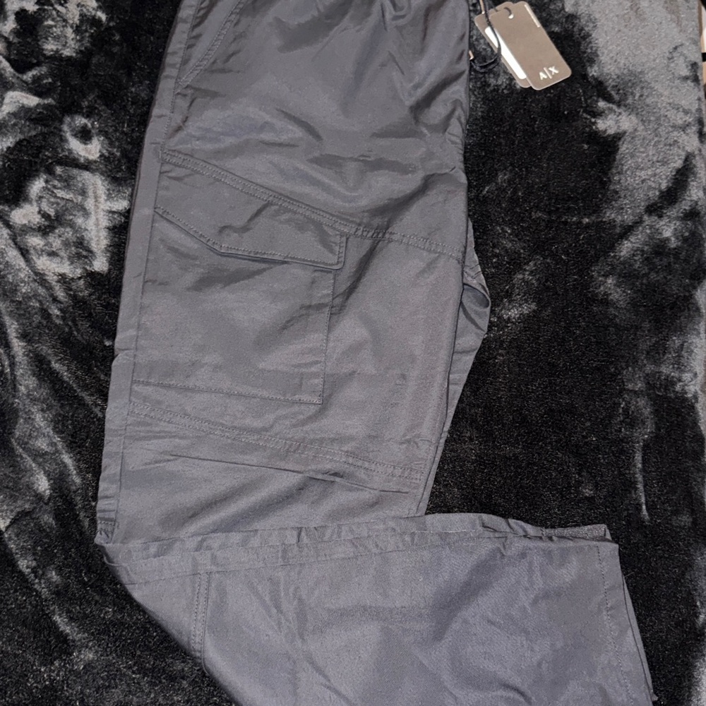 Armani Exchange Dark Gray Cargo Pants